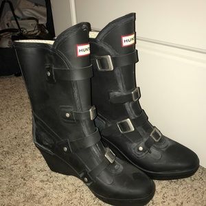Hunter rain boots